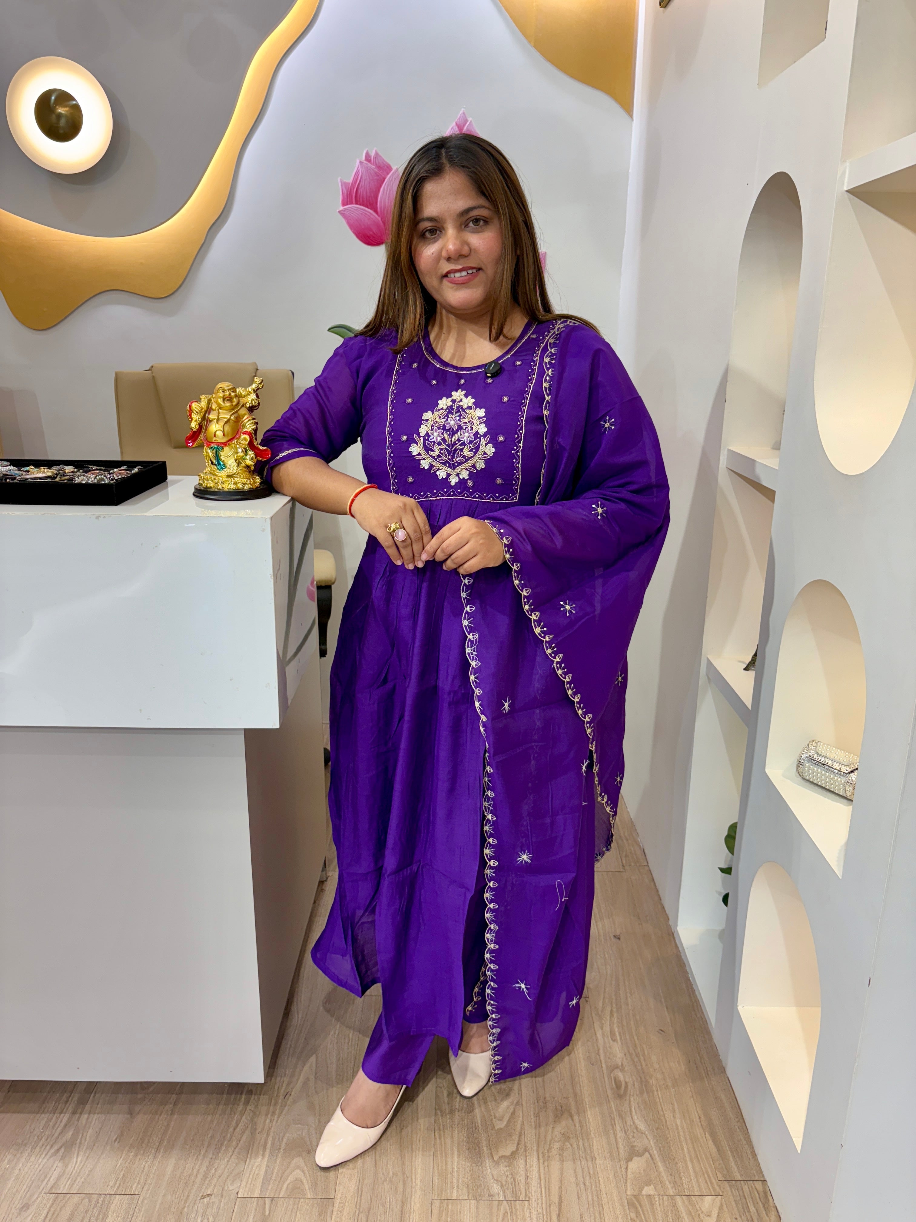 Plum Elegance Dress