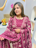Mulberry Print Cotton Dress