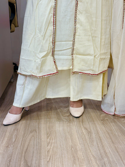 Classic Cream Festive Suit #2788