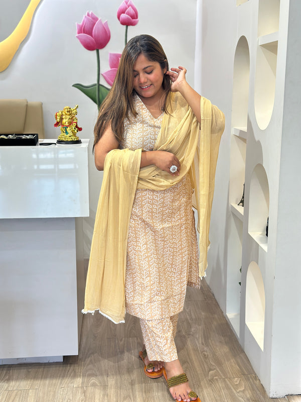 Soft Sand Elegance Dress- #2792