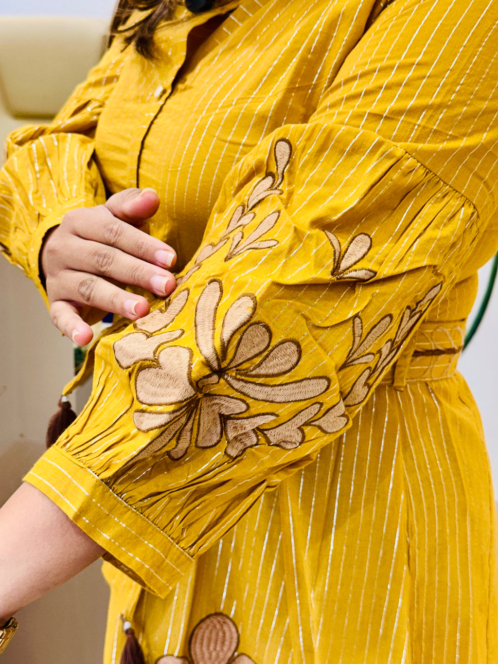 Mustrad charming -cotton frock