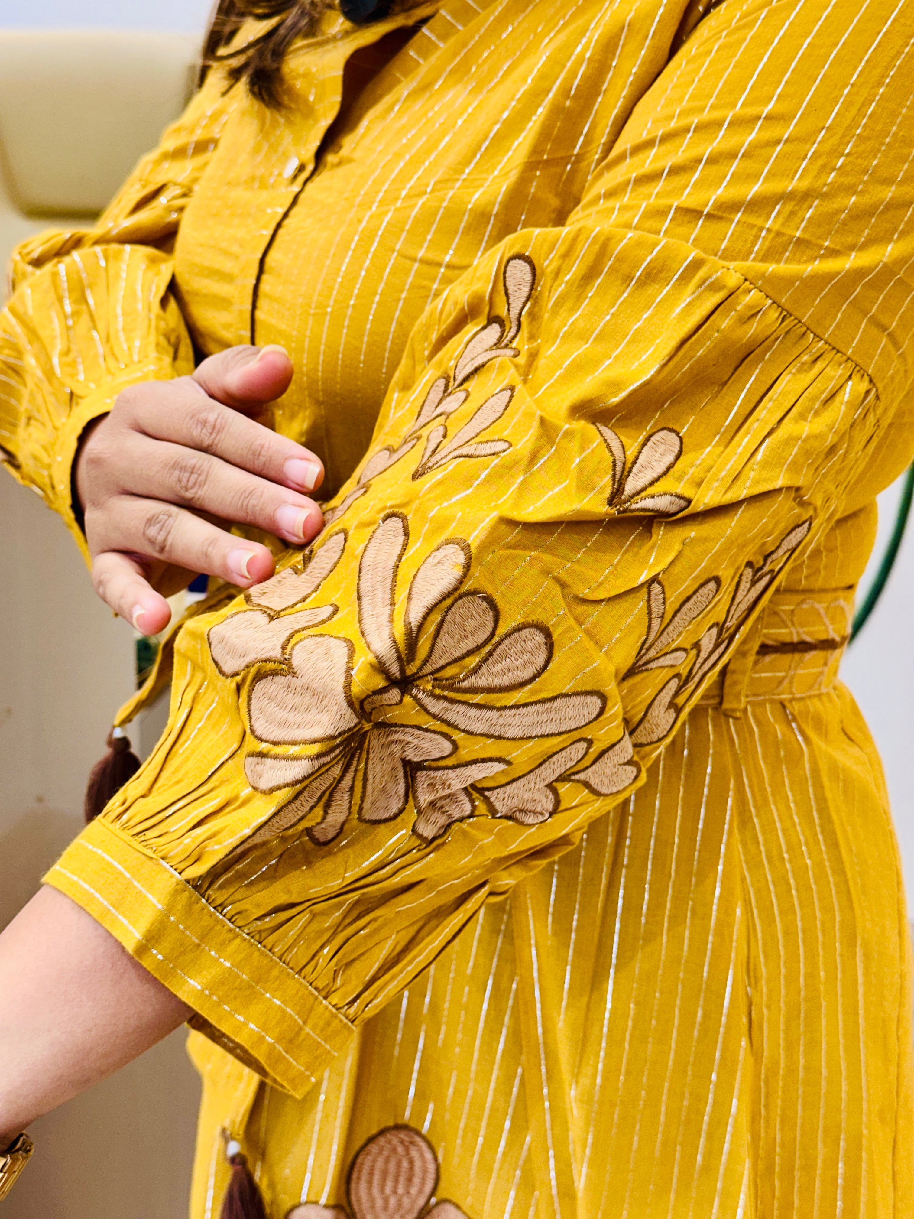 Mustrad charming -cotton frock