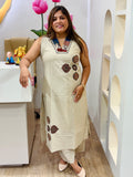 Soft Sand Printed Cotton Set