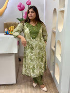 Leafy Love Kurta Set