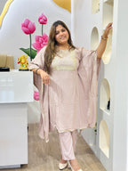 Blush Aura kaftan German rayon