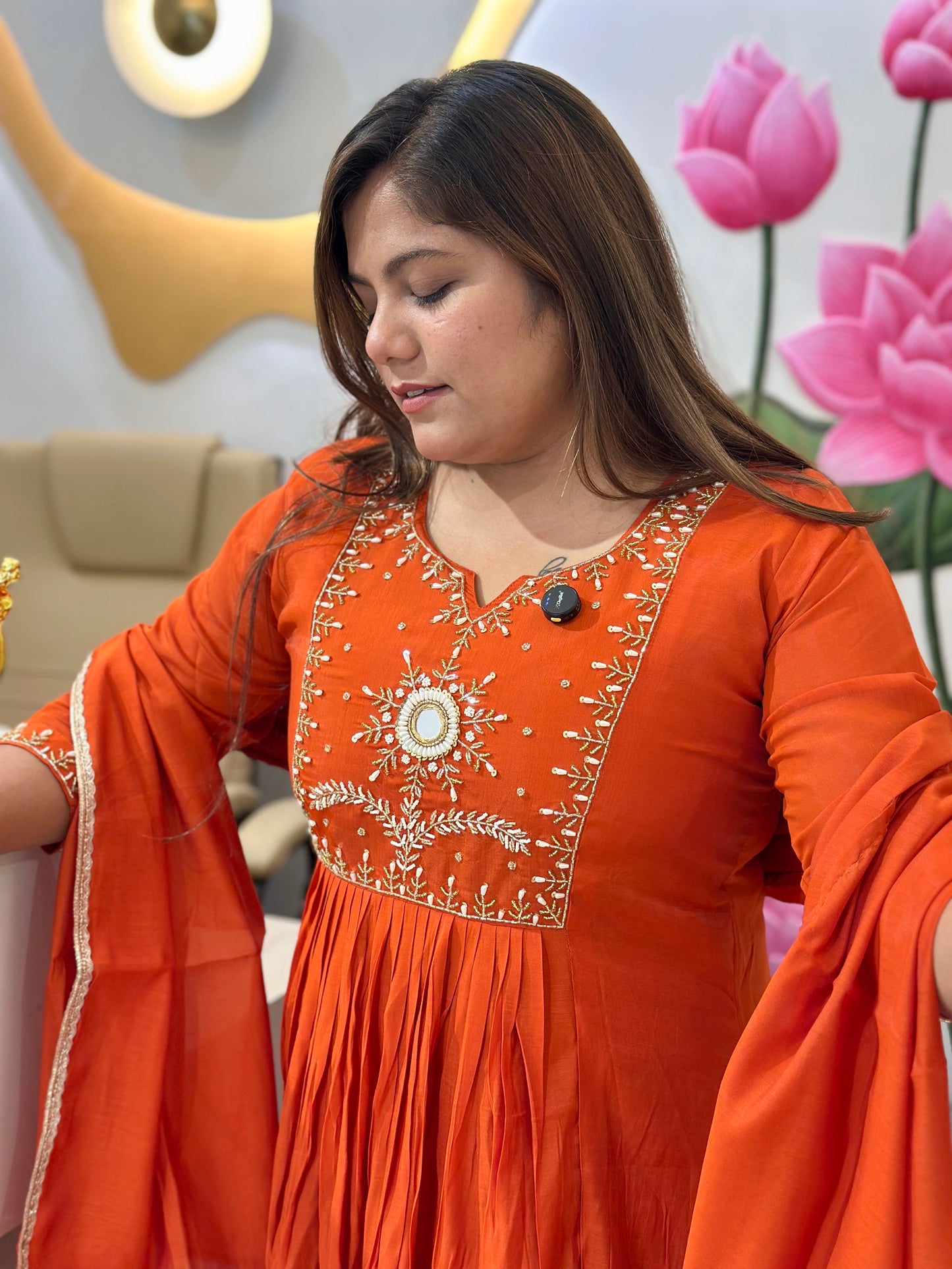 Saffron Spark Dress #2726