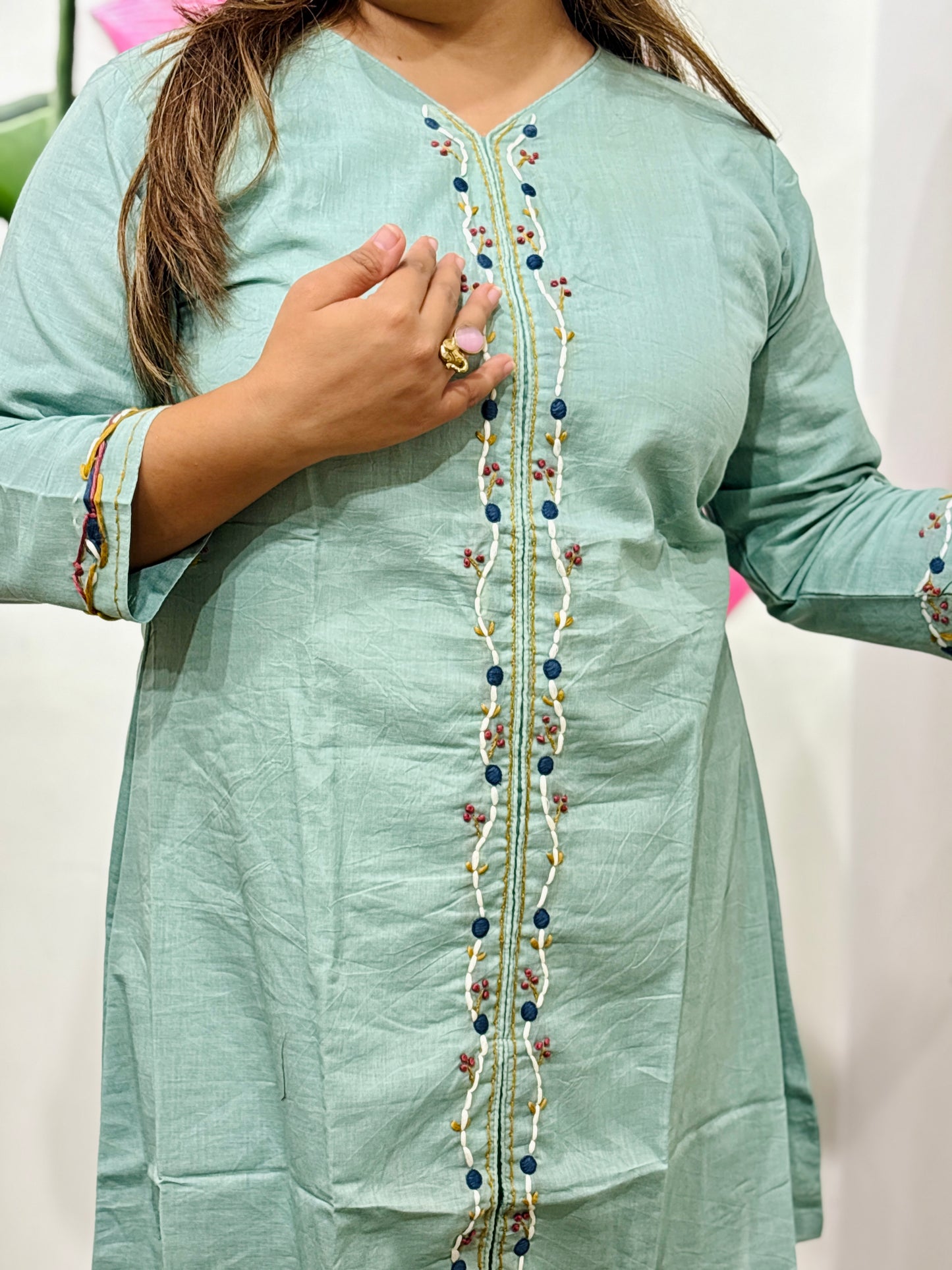 Mint Melody Co-ord Set #2835