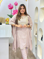 Blush Aura kaftan German rayon