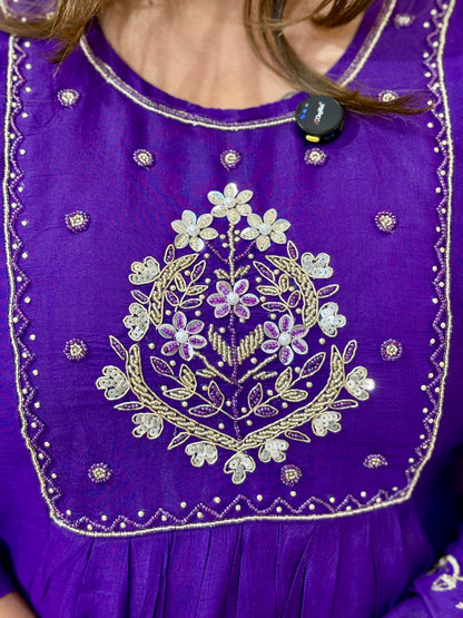 Plum Elegance Dress #2733