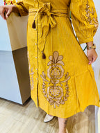 Mustrad charming -cotton frock
