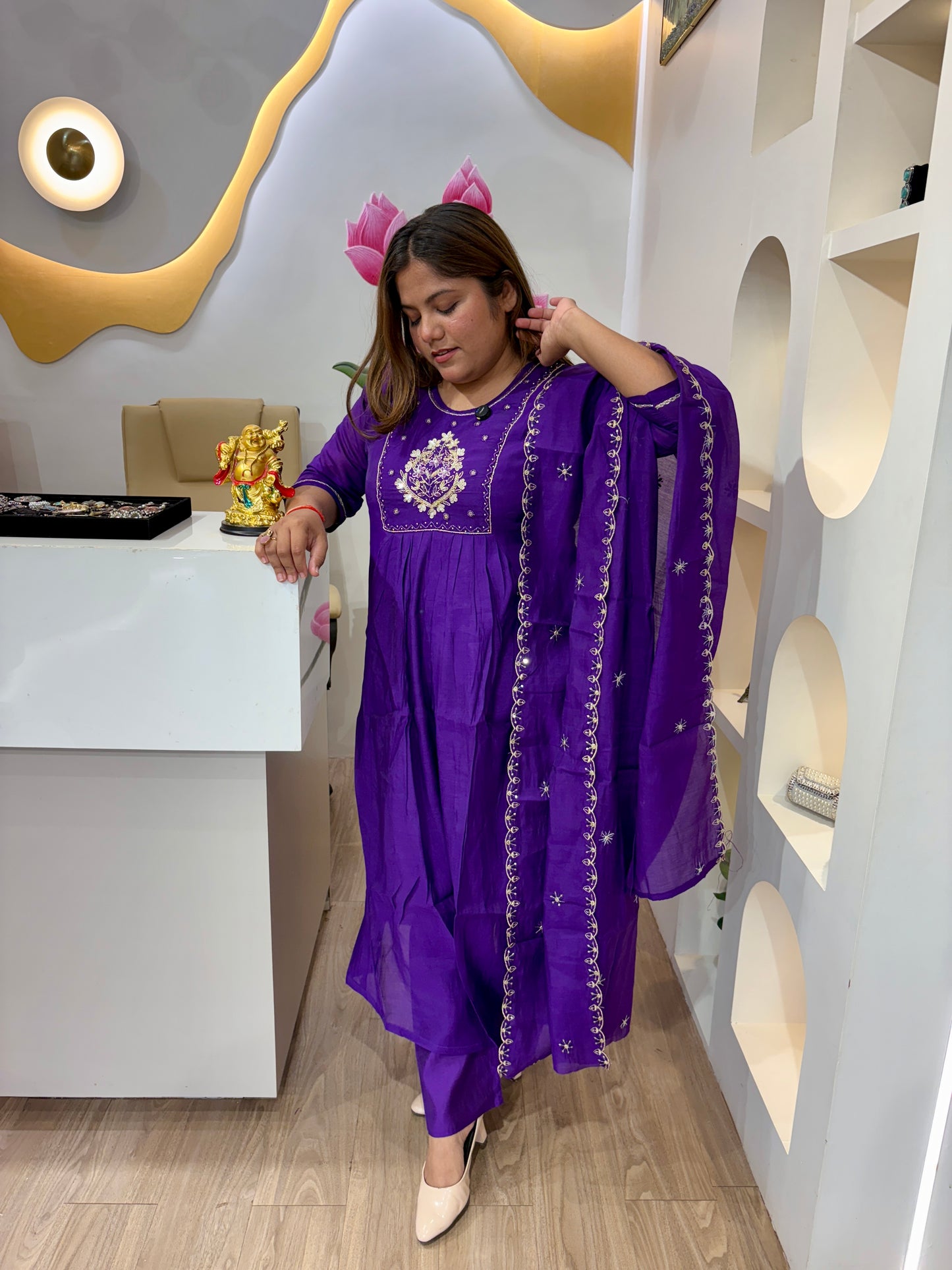 Plum Elegance Dress #2733