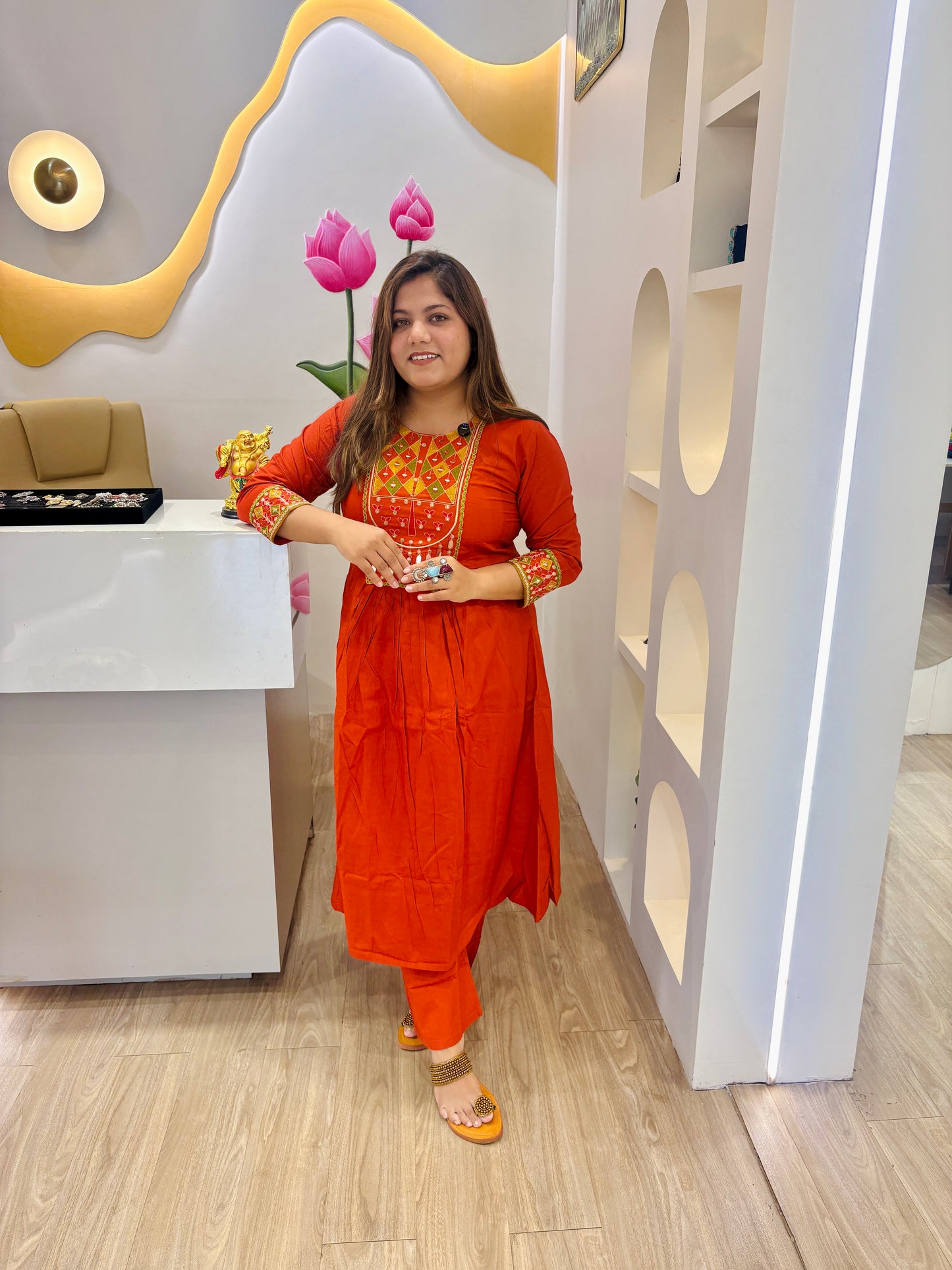 Summer special cotton kurta set#2646#2647