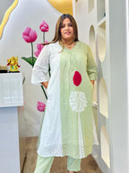 Lotus Aura Green Kurta Set