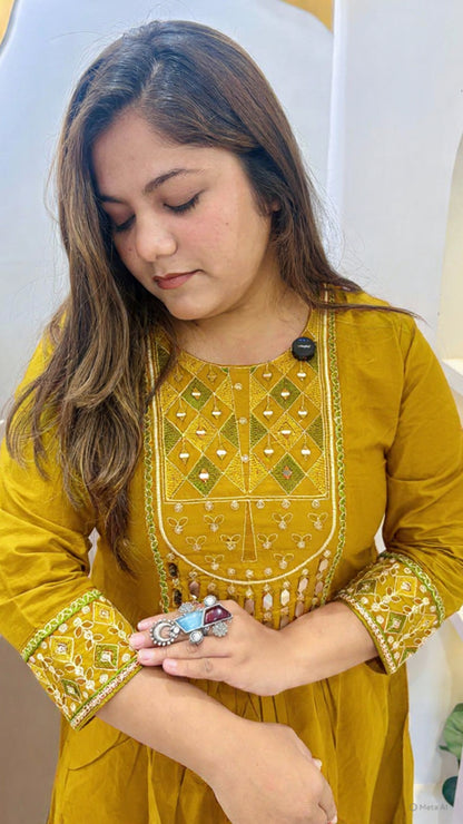 Summer special cotton kurta set#2646#2647