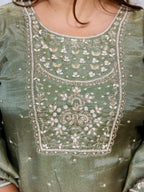 Olive Glow Suit Set