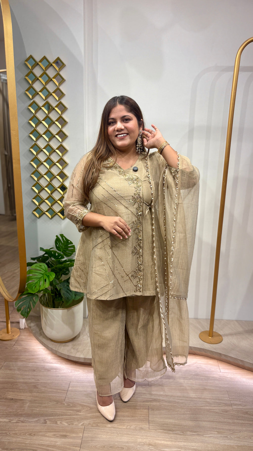 Zarqash Premium Crush Tissue Ensemble
