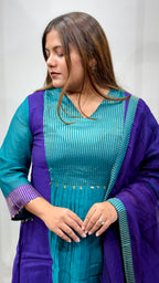 Vihana Premium Mul Chanderi Ensemble