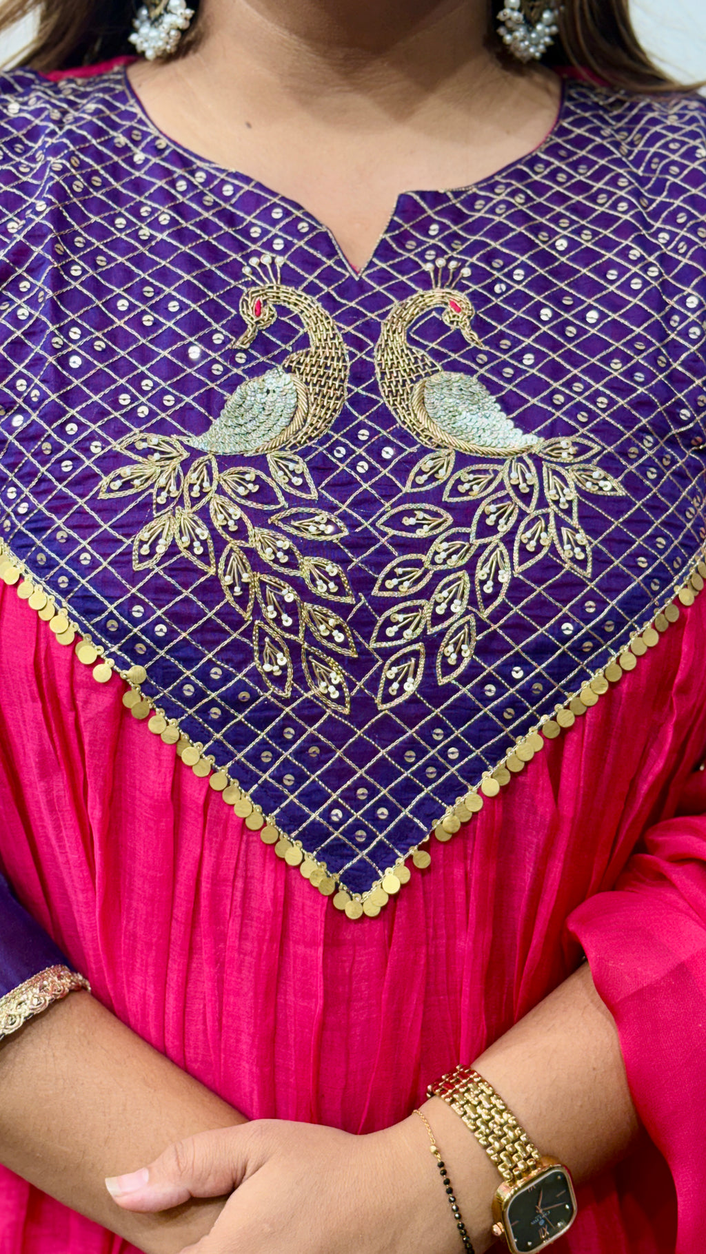 Meher Banarasi Mul Chanderi Suit Set with Dupatta