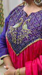 Meher Banarasi Mul Chanderi Suit Set with Dupatta
