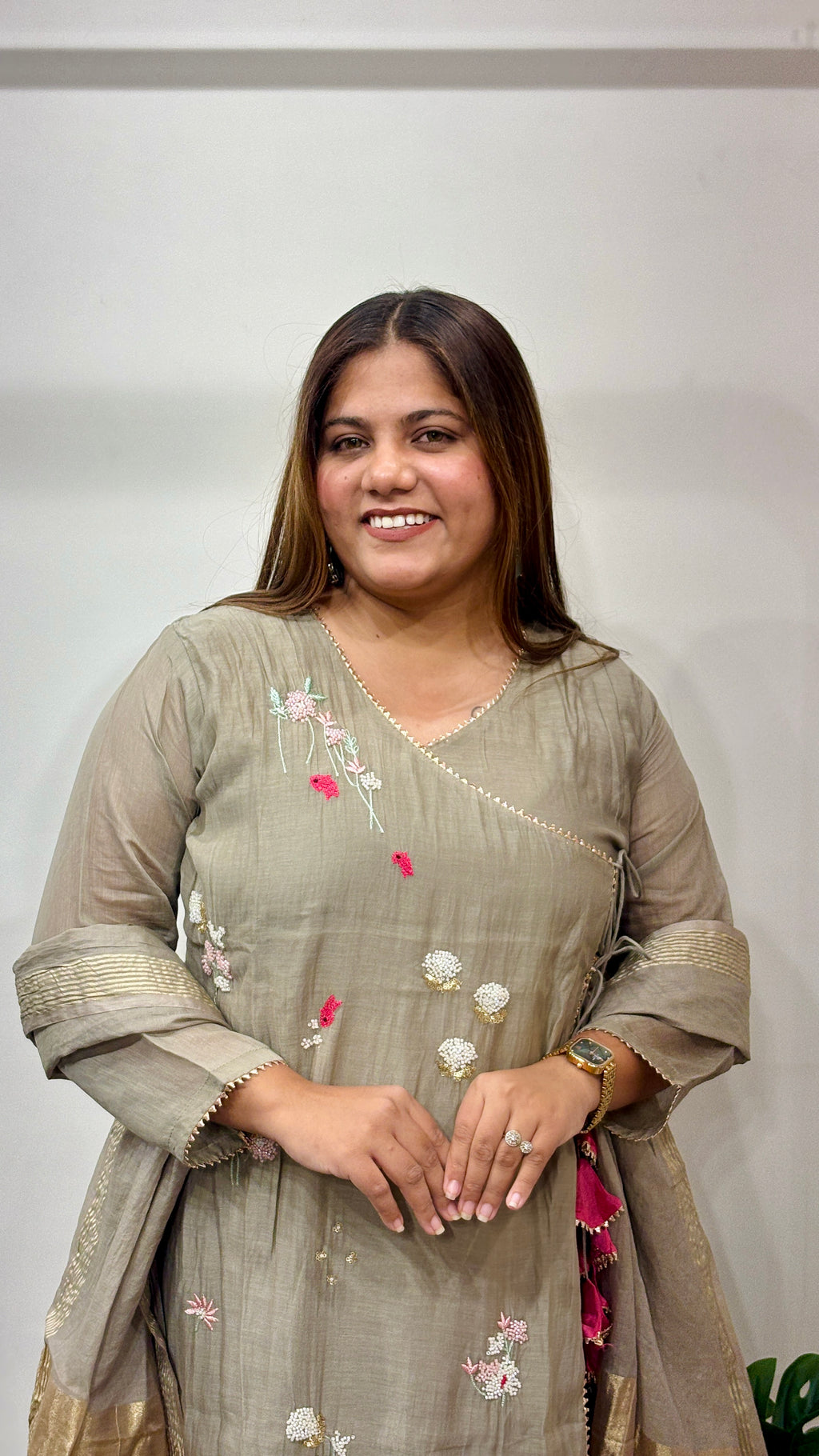 Aabha Premium Mul Chanderi Ensemble