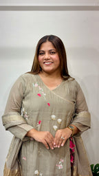 Aabha Premium Mul Chanderi Ensemble