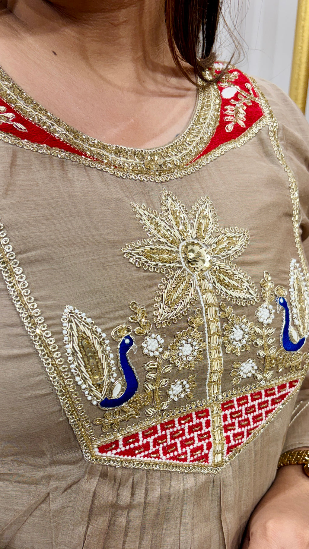 Premium Mul Chanderi Ensemble