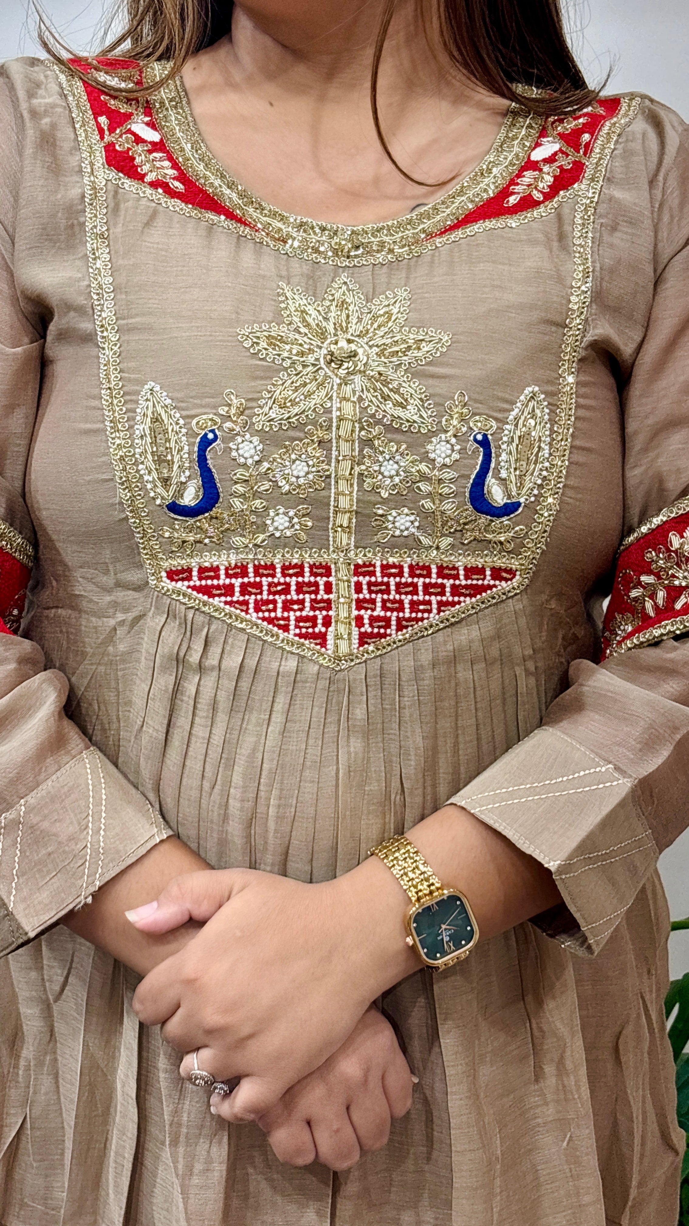 Premium Mul Chanderi Ensemble