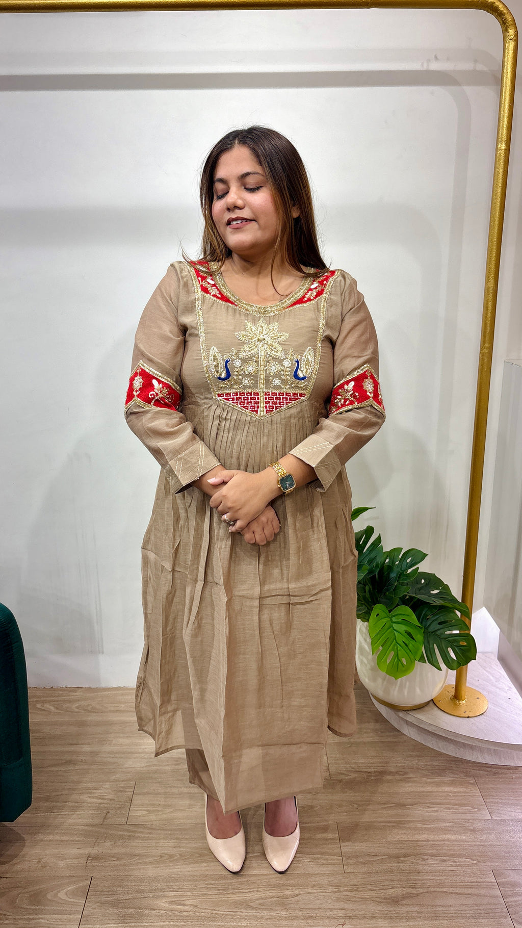 Premium Mul Chanderi Ensemble