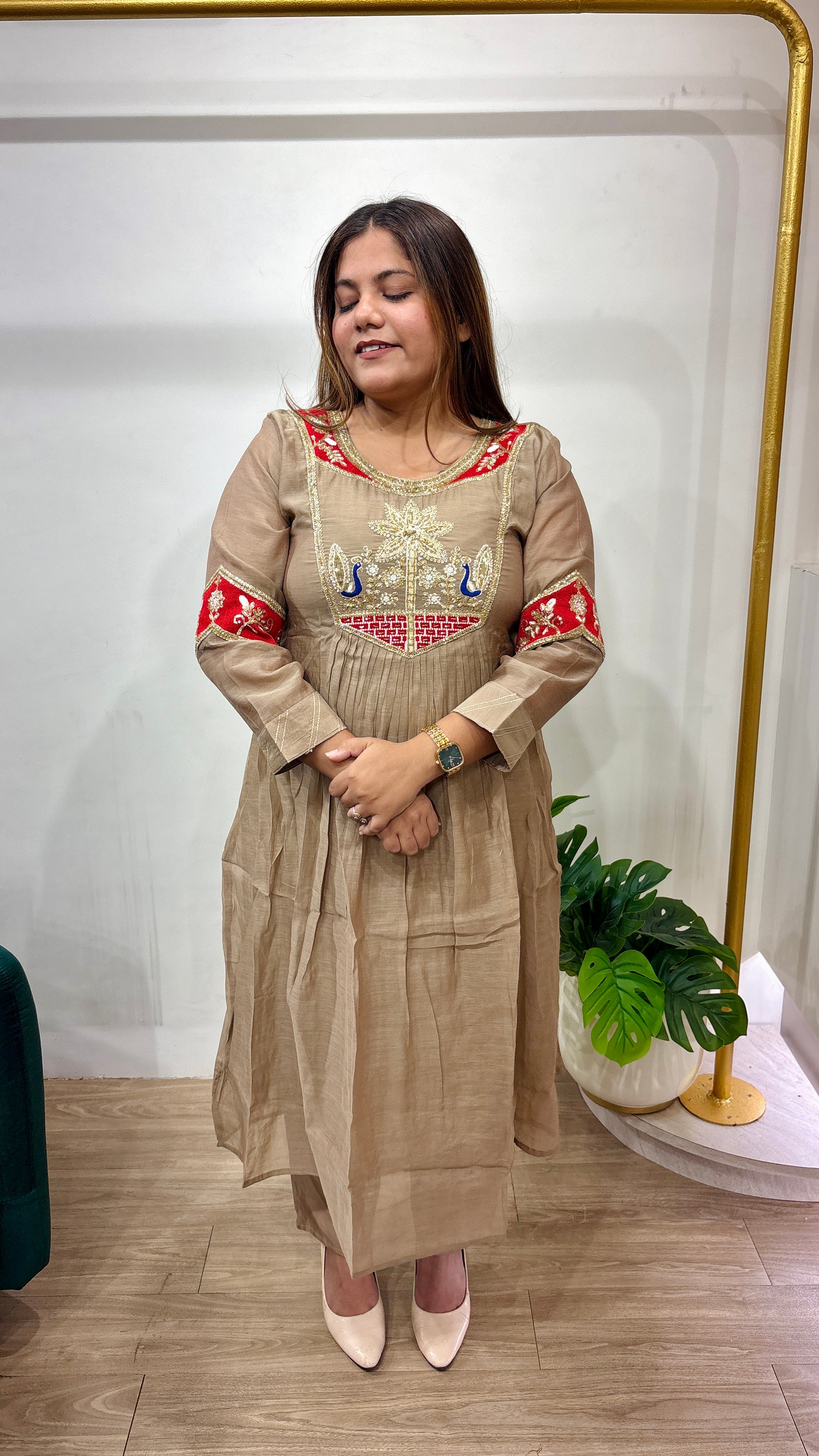 Premium Mul Chanderi Ensemble