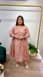 Vareesha Premium Mul Chanderi Ensemble