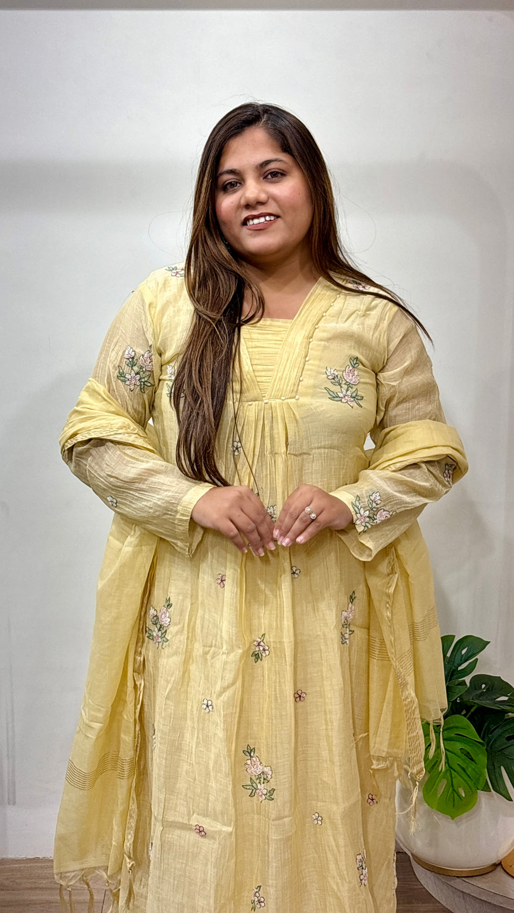 Noorika Premium Mul Chanderi Ensemble