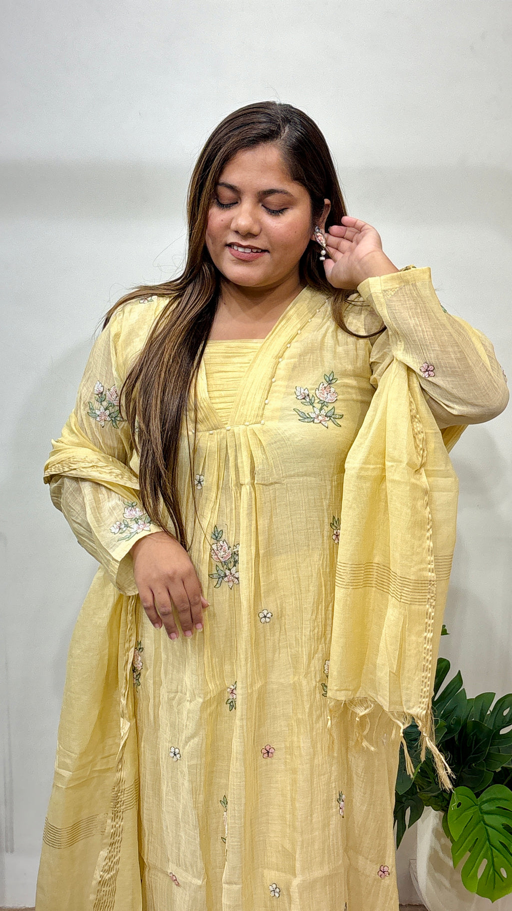 Noorika Premium Mul Chanderi Ensemble
